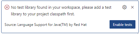 Enable tests