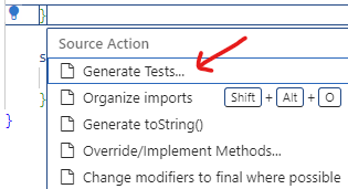 Generate Tests