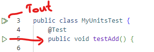 Exécuter les tests