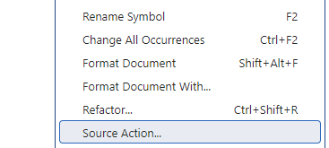 Source Action